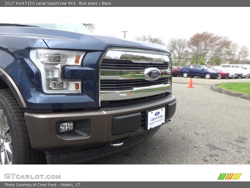 Blue Jeans / Black 2017 Ford F150 Lariat SuperCrew 4X4