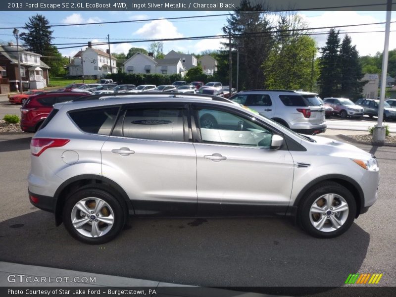 Ingot Silver Metallic / Charcoal Black 2013 Ford Escape SE 2.0L EcoBoost 4WD