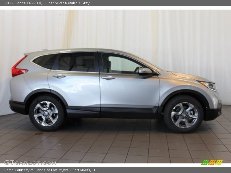 Lunar Silver Metallic / Gray 2017 Honda CR-V EX