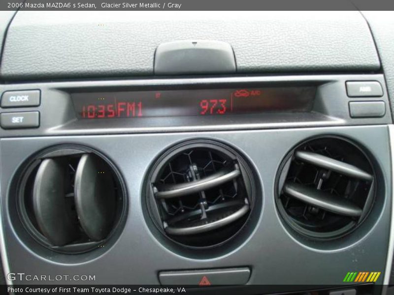 Glacier Silver Metallic / Gray 2006 Mazda MAZDA6 s Sedan