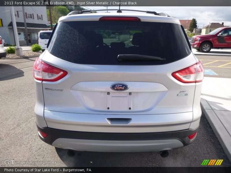 Ingot Silver Metallic / Charcoal Black 2013 Ford Escape SE 2.0L EcoBoost 4WD