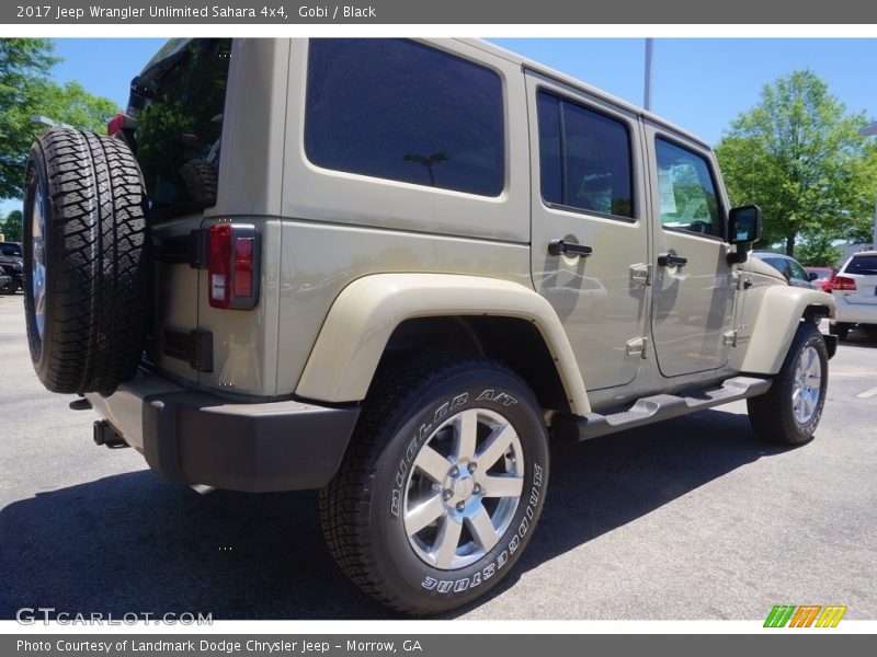 Gobi / Black 2017 Jeep Wrangler Unlimited Sahara 4x4