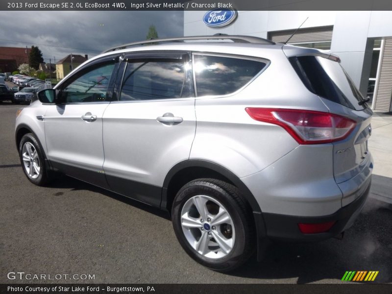 Ingot Silver Metallic / Charcoal Black 2013 Ford Escape SE 2.0L EcoBoost 4WD