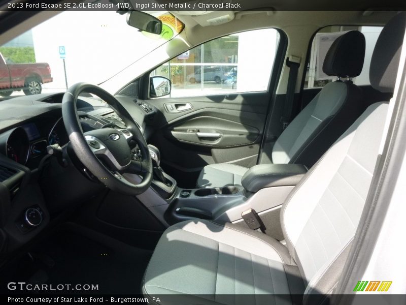 Ingot Silver Metallic / Charcoal Black 2013 Ford Escape SE 2.0L EcoBoost 4WD