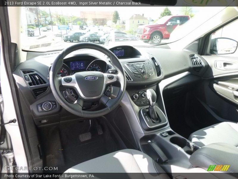 Ingot Silver Metallic / Charcoal Black 2013 Ford Escape SE 2.0L EcoBoost 4WD