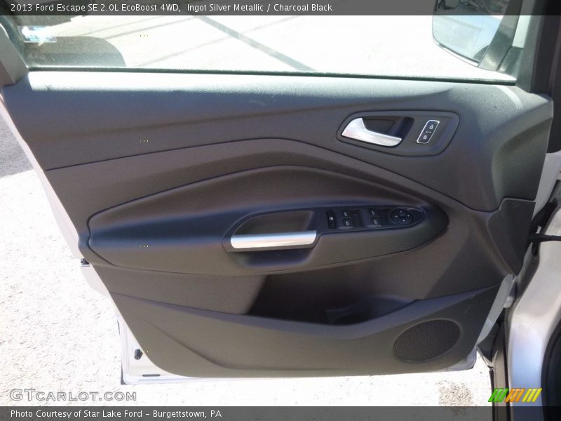 Ingot Silver Metallic / Charcoal Black 2013 Ford Escape SE 2.0L EcoBoost 4WD