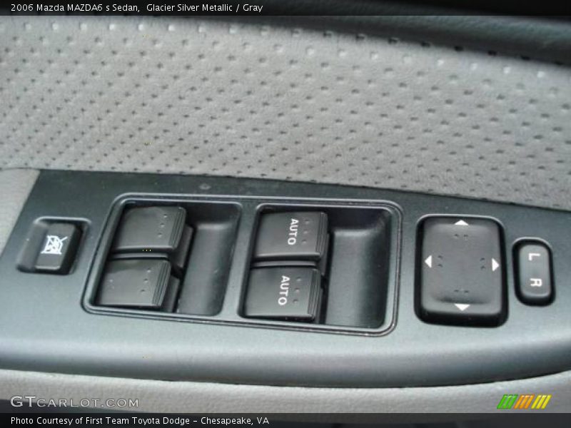 Glacier Silver Metallic / Gray 2006 Mazda MAZDA6 s Sedan