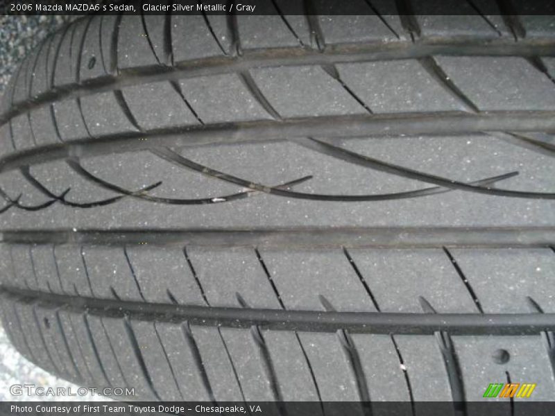 Glacier Silver Metallic / Gray 2006 Mazda MAZDA6 s Sedan