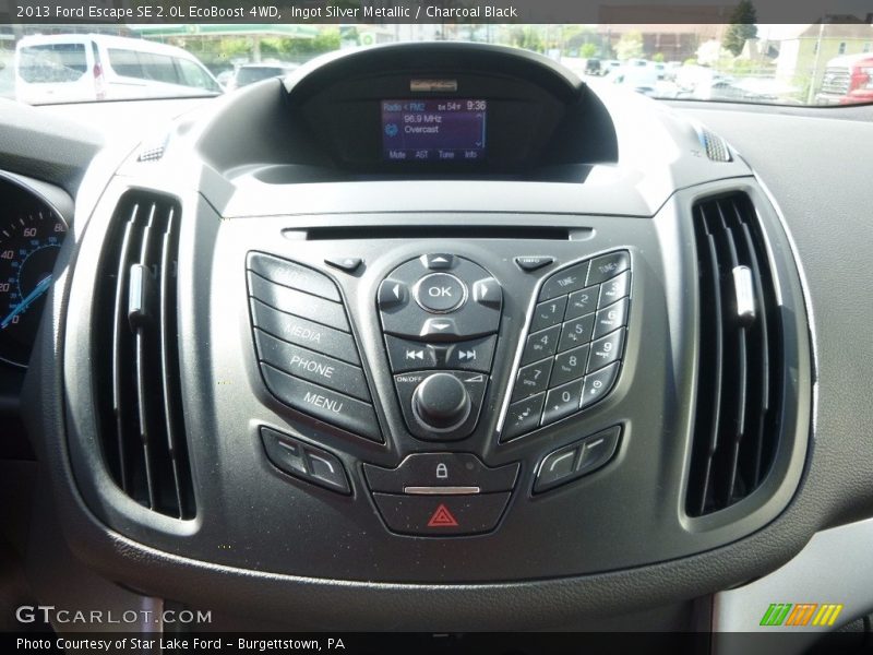 Ingot Silver Metallic / Charcoal Black 2013 Ford Escape SE 2.0L EcoBoost 4WD