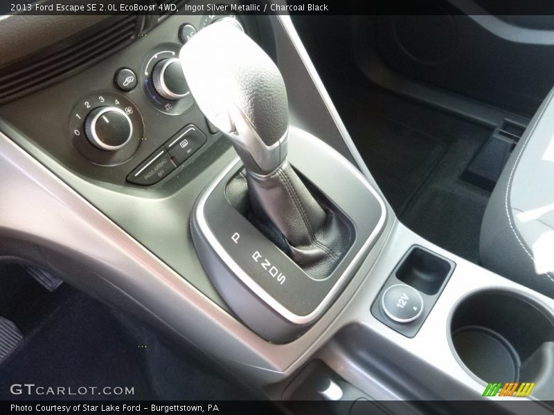 Ingot Silver Metallic / Charcoal Black 2013 Ford Escape SE 2.0L EcoBoost 4WD