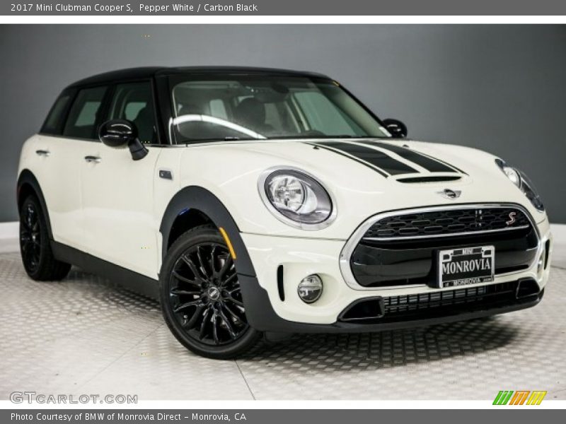 Pepper White / Carbon Black 2017 Mini Clubman Cooper S