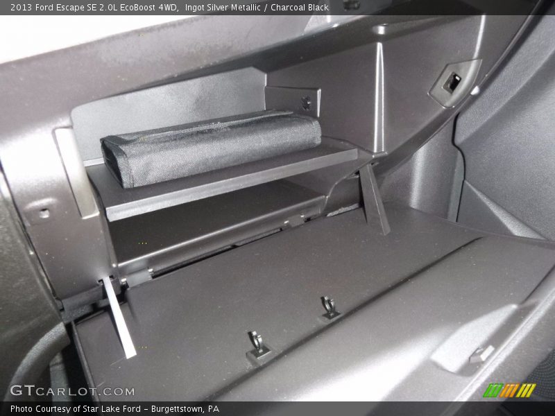 Ingot Silver Metallic / Charcoal Black 2013 Ford Escape SE 2.0L EcoBoost 4WD