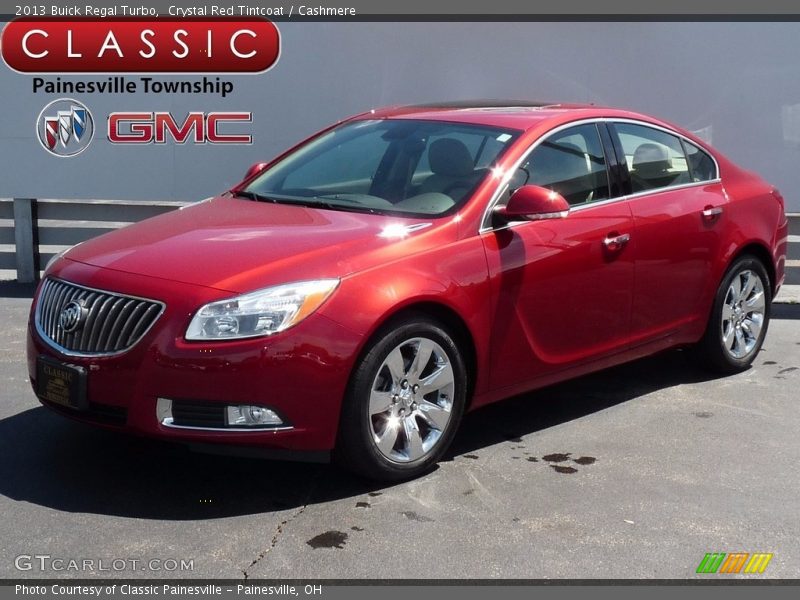 Crystal Red Tintcoat / Cashmere 2013 Buick Regal Turbo