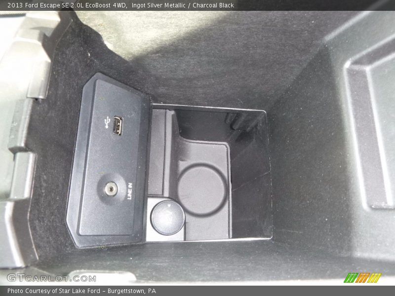 Ingot Silver Metallic / Charcoal Black 2013 Ford Escape SE 2.0L EcoBoost 4WD
