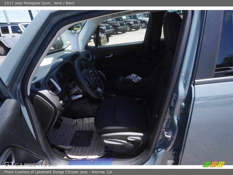 Anvil / Black 2017 Jeep Renegade Sport
