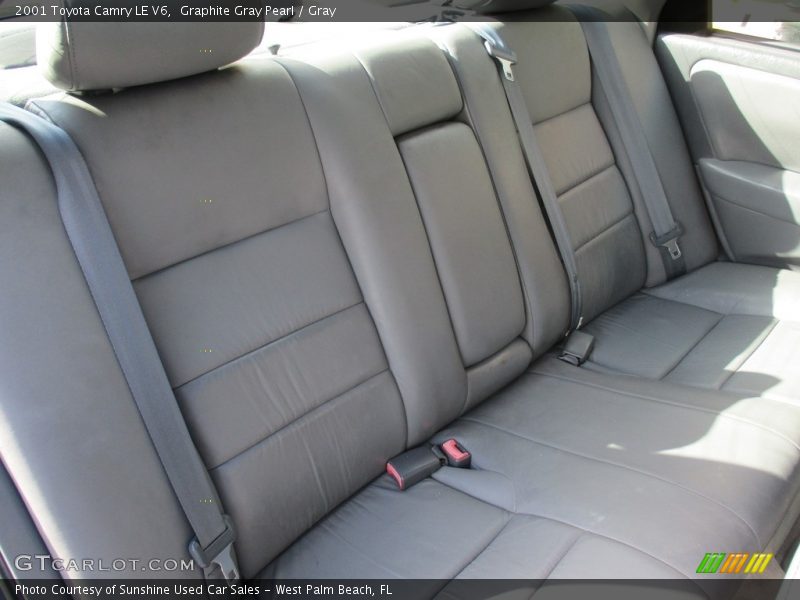 Graphite Gray Pearl / Gray 2001 Toyota Camry LE V6