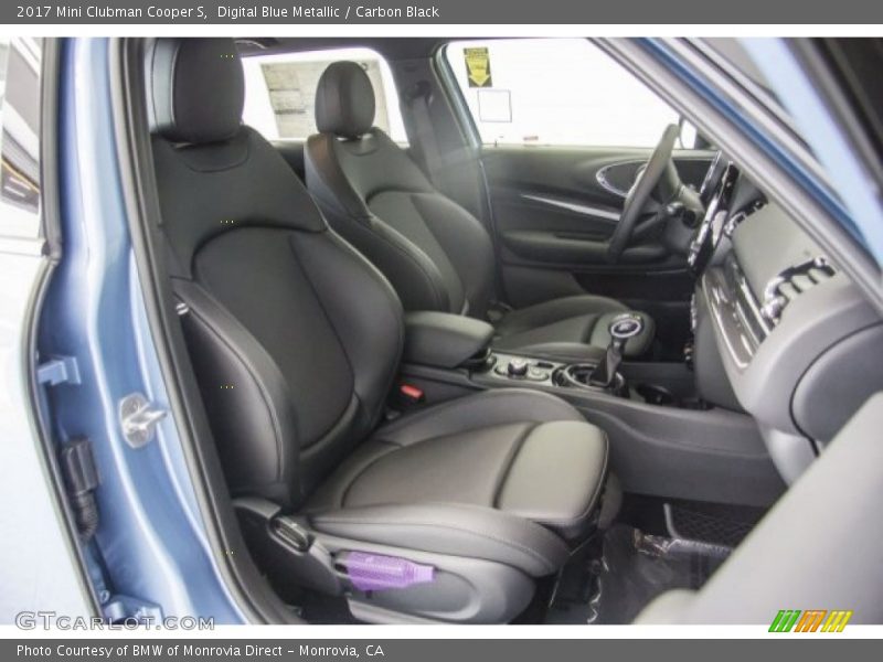 Digital Blue Metallic / Carbon Black 2017 Mini Clubman Cooper S