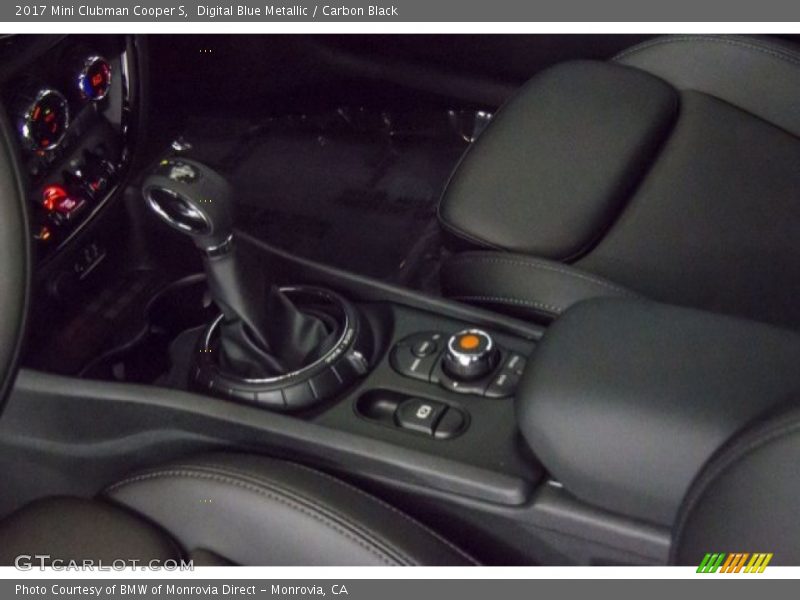 Digital Blue Metallic / Carbon Black 2017 Mini Clubman Cooper S