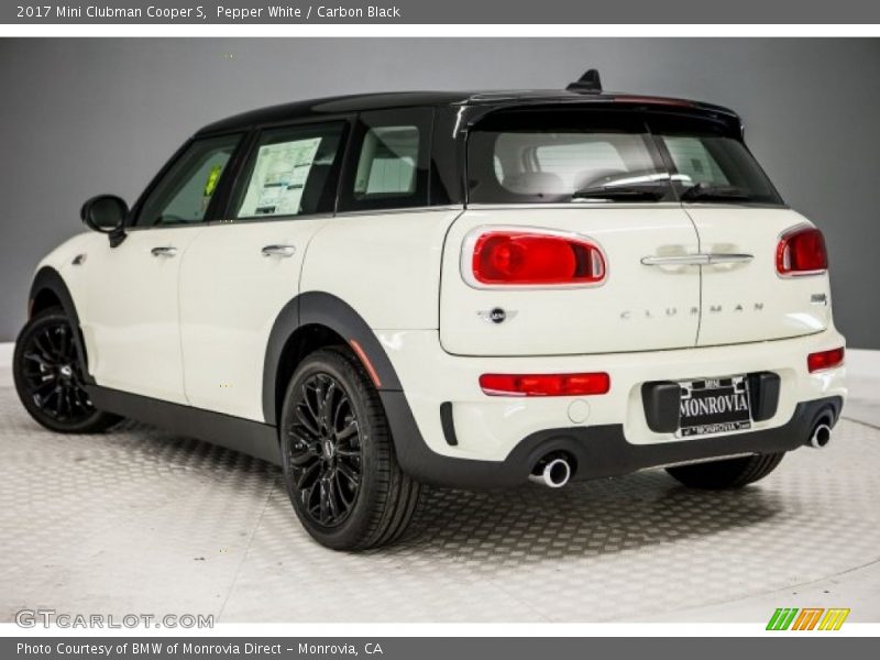 Pepper White / Carbon Black 2017 Mini Clubman Cooper S