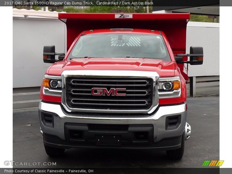  2017 Sierra 3500HD Regular Cab Dump Truck Cardinal Red