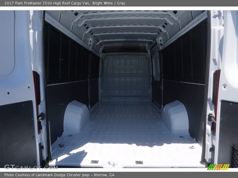 Bright White / Gray 2017 Ram ProMaster 3500 High Roof Cargo Van