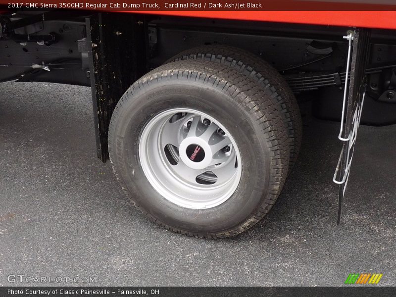 2017 Sierra 3500HD Regular Cab Dump Truck Wheel