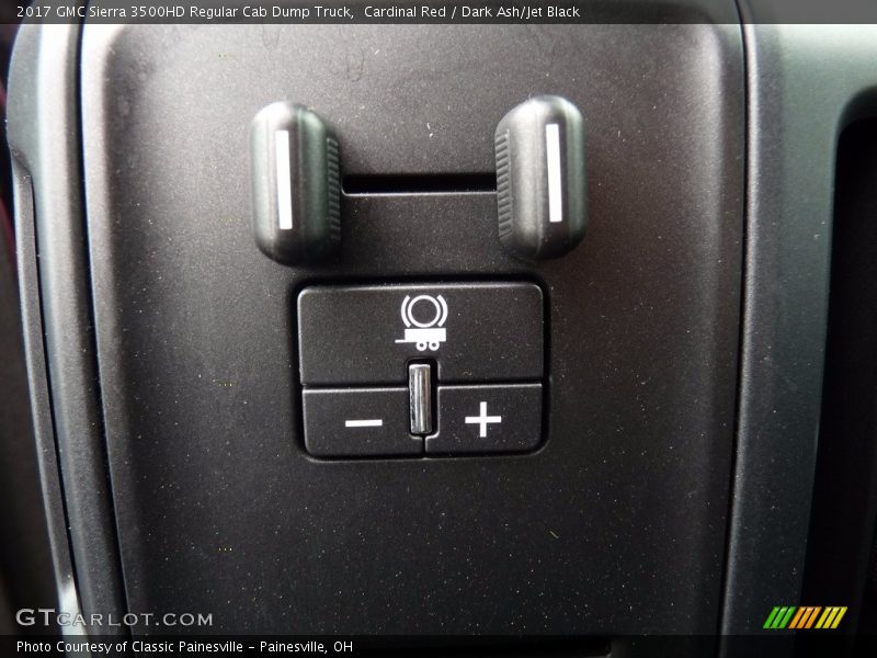 Controls of 2017 Sierra 3500HD Regular Cab Dump Truck