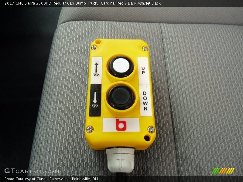 Controls of 2017 Sierra 3500HD Regular Cab Dump Truck