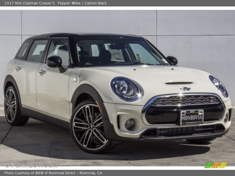 Pepper White / Carbon Black 2017 Mini Clubman Cooper S