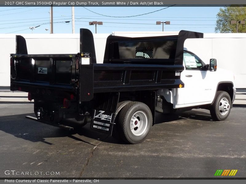 Summit White / Dark Ash/Jet Black 2017 GMC Sierra 3500HD Regular Cab Dump Truck