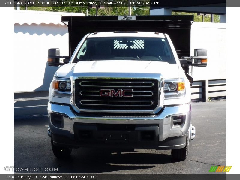 Summit White / Dark Ash/Jet Black 2017 GMC Sierra 3500HD Regular Cab Dump Truck