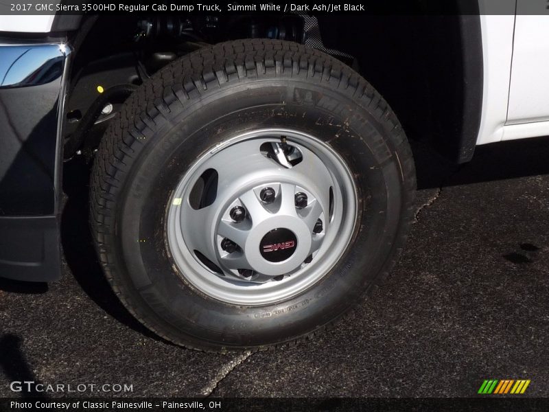 Summit White / Dark Ash/Jet Black 2017 GMC Sierra 3500HD Regular Cab Dump Truck