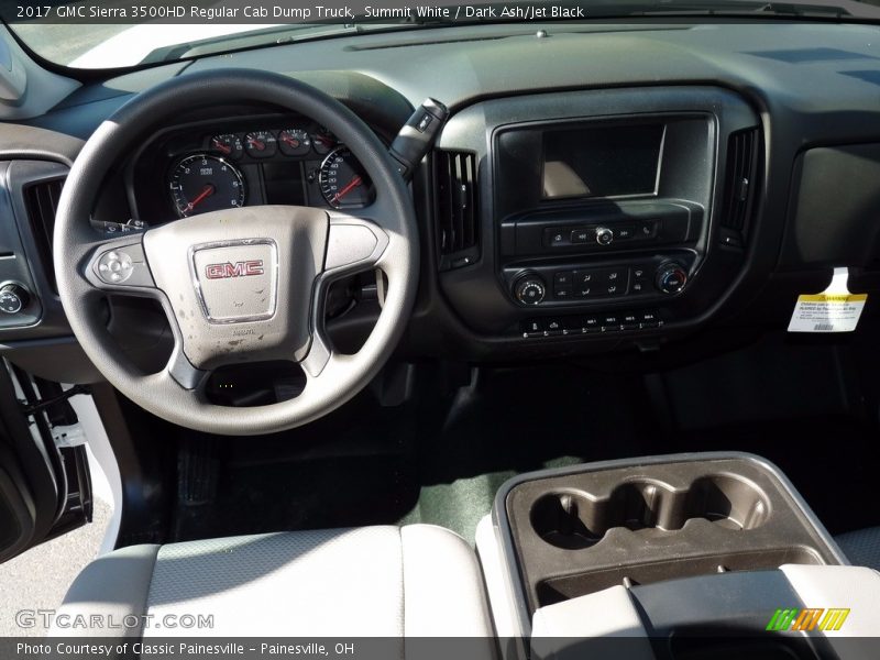 Summit White / Dark Ash/Jet Black 2017 GMC Sierra 3500HD Regular Cab Dump Truck