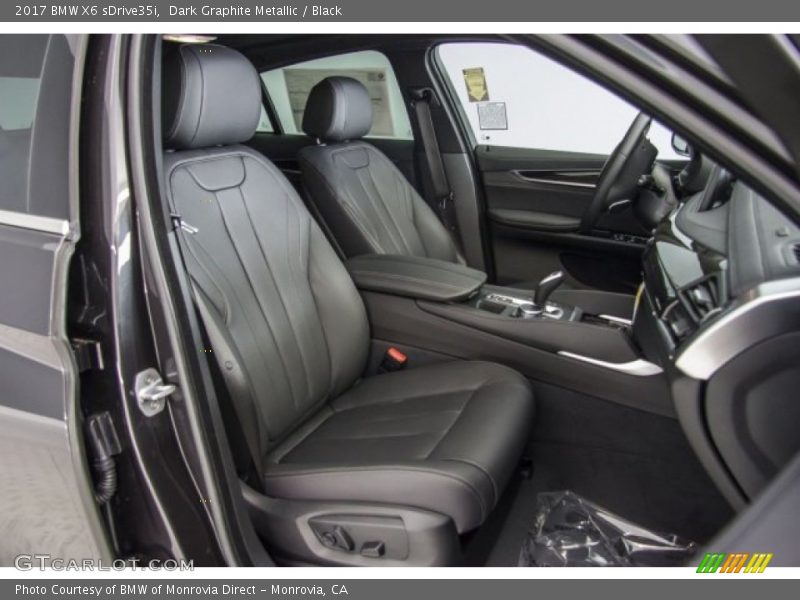 Dark Graphite Metallic / Black 2017 BMW X6 sDrive35i