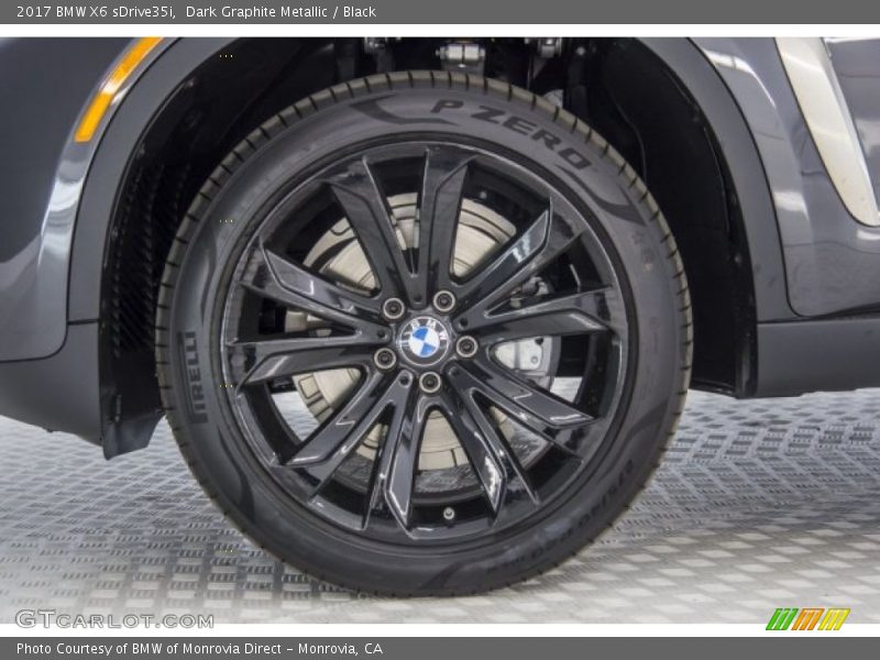 Dark Graphite Metallic / Black 2017 BMW X6 sDrive35i