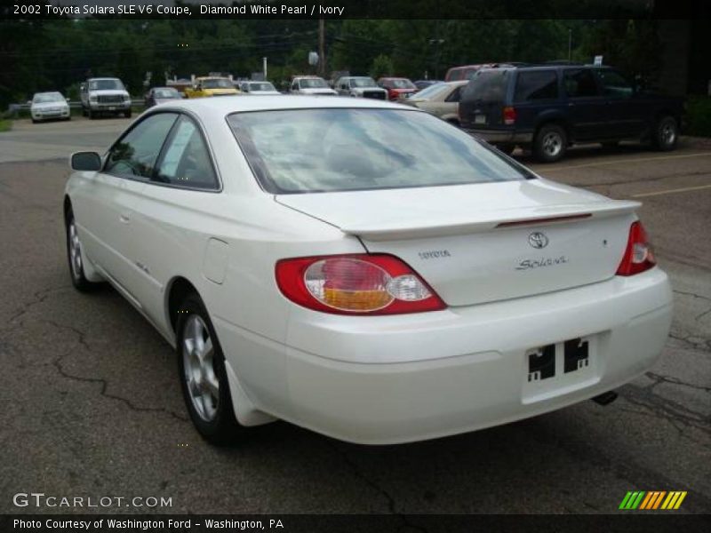 Diamond White Pearl / Ivory 2002 Toyota Solara SLE V6 Coupe