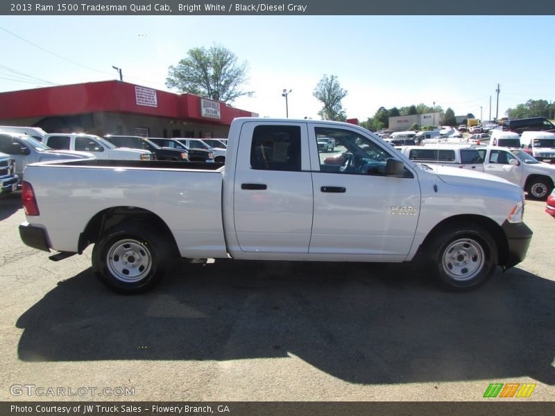 Bright White / Black/Diesel Gray 2013 Ram 1500 Tradesman Quad Cab