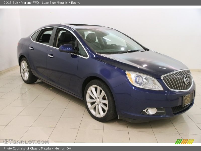 Luxo Blue Metallic / Ebony 2013 Buick Verano FWD