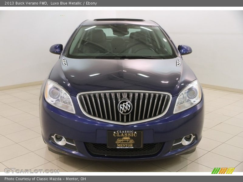 Luxo Blue Metallic / Ebony 2013 Buick Verano FWD