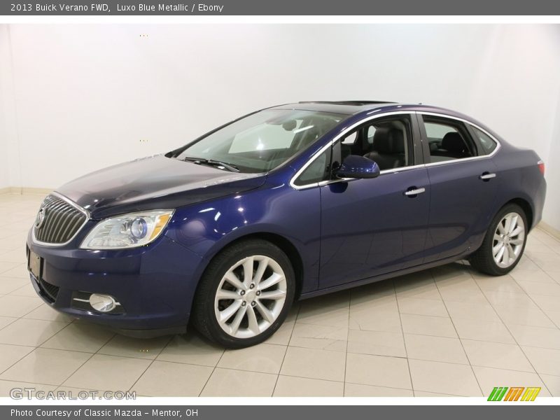 Luxo Blue Metallic / Ebony 2013 Buick Verano FWD