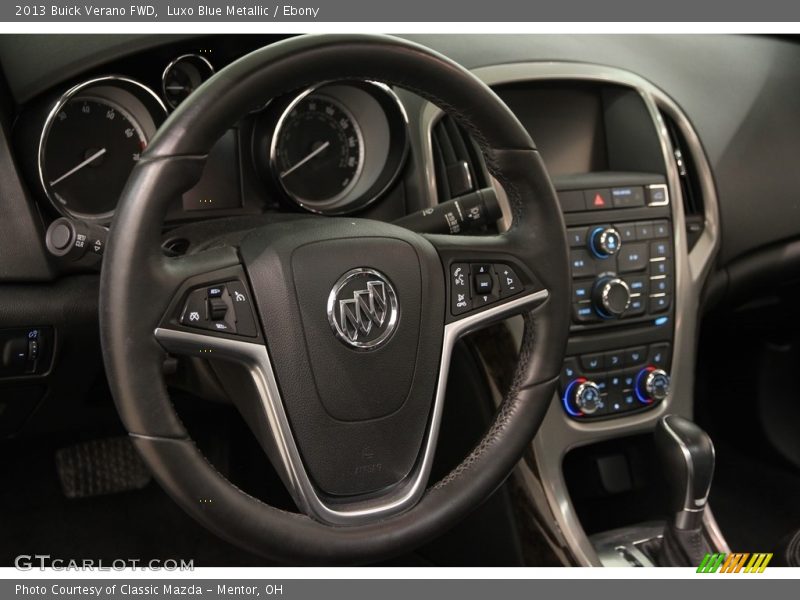 Luxo Blue Metallic / Ebony 2013 Buick Verano FWD