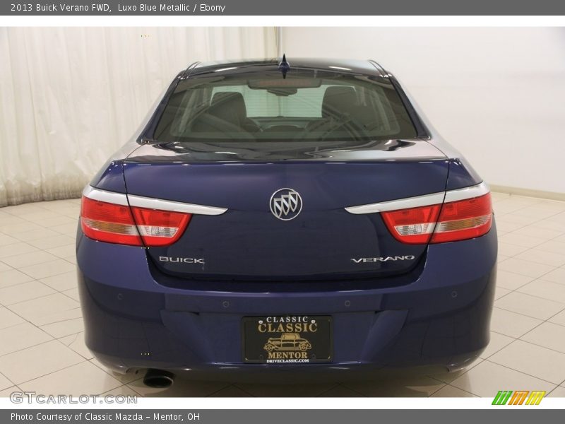 Luxo Blue Metallic / Ebony 2013 Buick Verano FWD