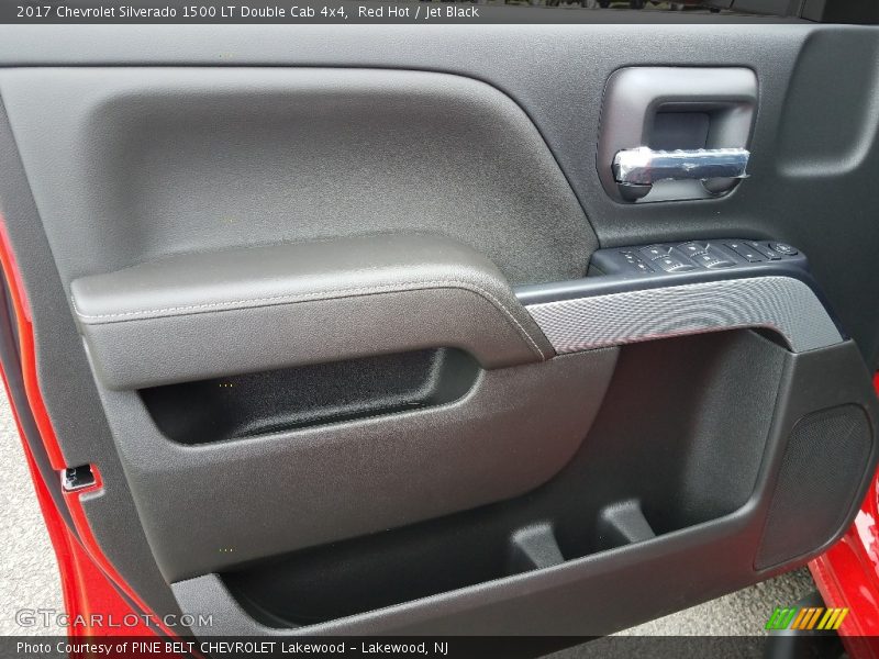 Red Hot / Jet Black 2017 Chevrolet Silverado 1500 LT Double Cab 4x4