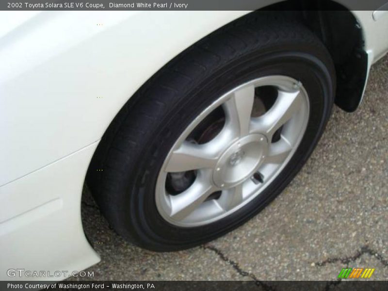 Diamond White Pearl / Ivory 2002 Toyota Solara SLE V6 Coupe