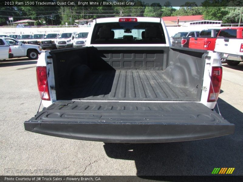 Bright White / Black/Diesel Gray 2013 Ram 1500 Tradesman Quad Cab