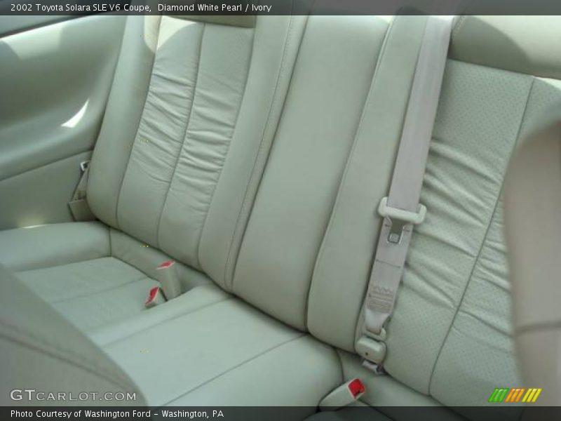 Diamond White Pearl / Ivory 2002 Toyota Solara SLE V6 Coupe