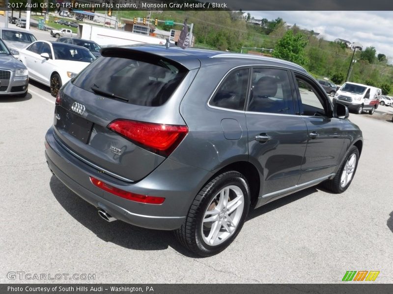 Monsoon Gray Metallic / Black 2017 Audi Q5 2.0 TFSI Premium Plus quattro