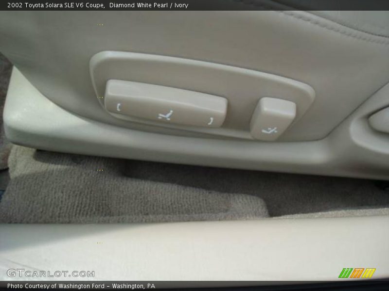 Diamond White Pearl / Ivory 2002 Toyota Solara SLE V6 Coupe