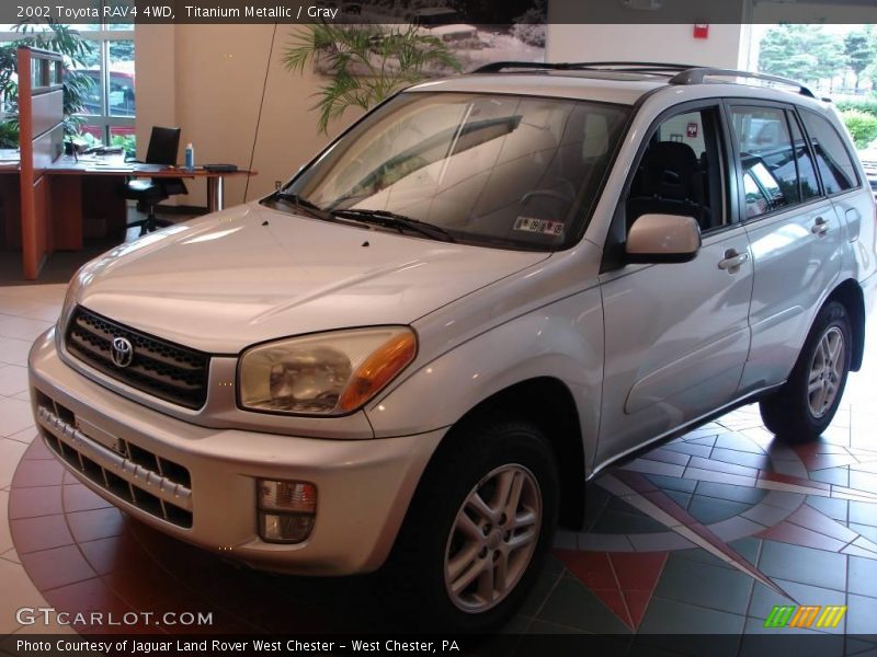 Titanium Metallic / Gray 2002 Toyota RAV4 4WD