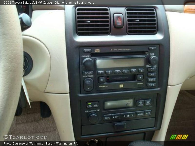 Diamond White Pearl / Ivory 2002 Toyota Solara SLE V6 Coupe